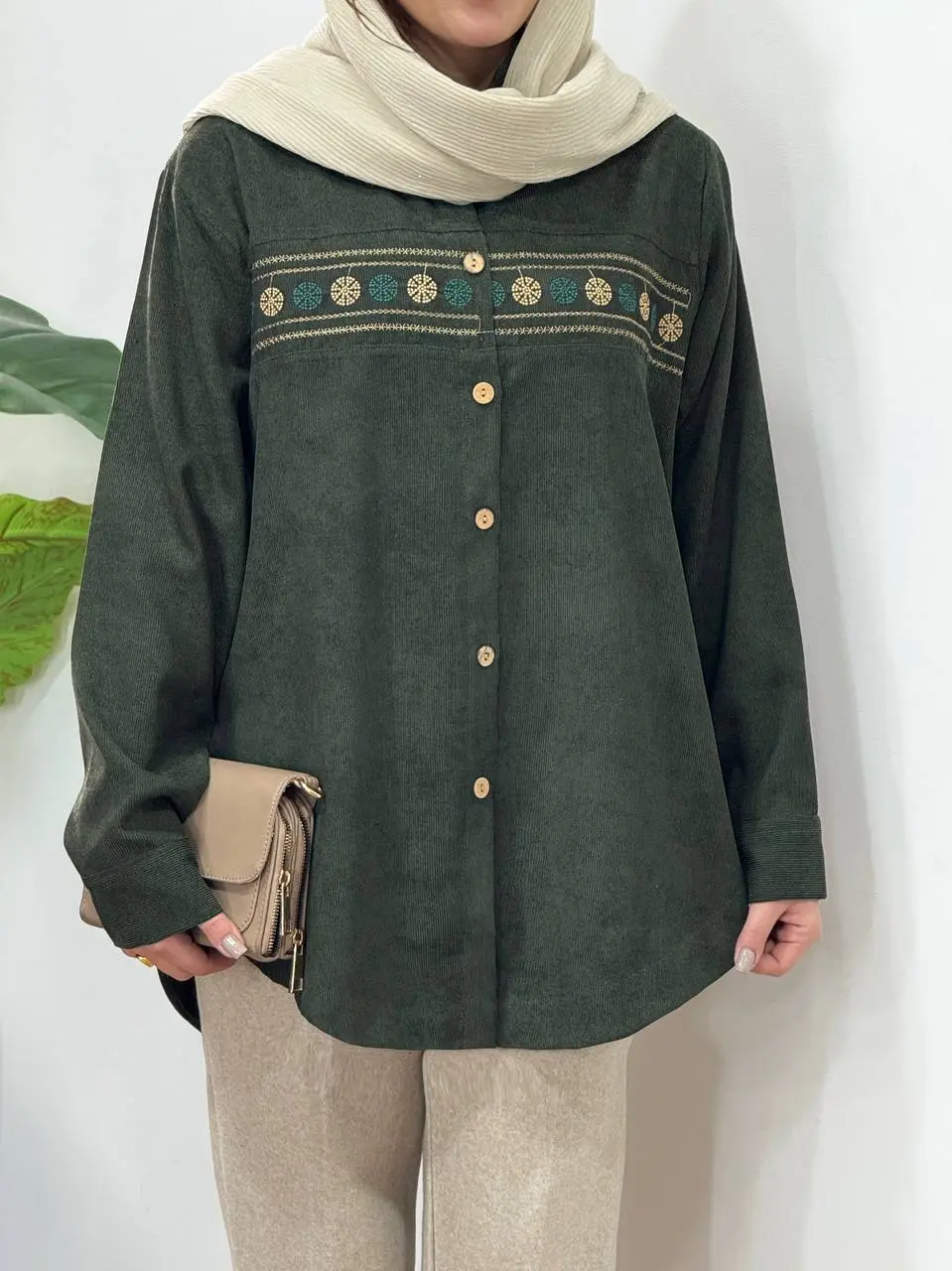 مانتو گلدوزی فریماه